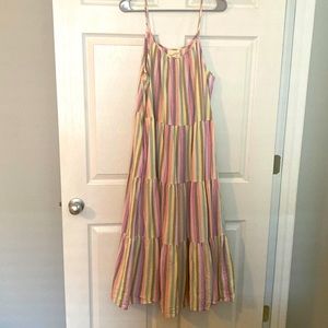 Universal Thread Stripe dress with pockets